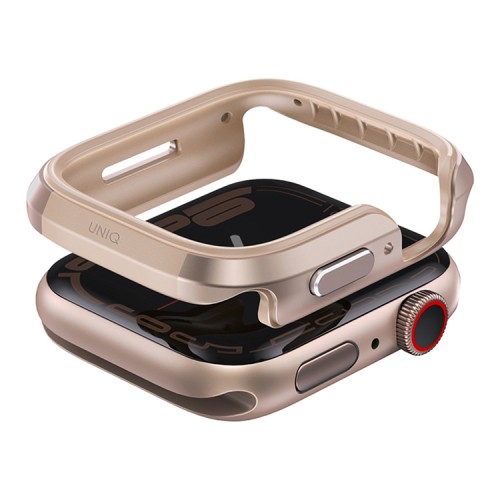 Uniq для Apple Watch 42 mm чехол Valencia aluminium Gold