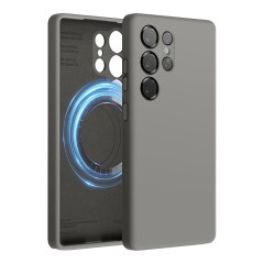 Elago для Galaxy S25 Ultra чехол Soft silicone (Liquid) Medium Grey(Magnetic)