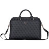 Guess для ноутбуков 15"/16" сумка 4G Bag with Zipper pocket Triangle metal logo Black