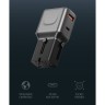 Energea СЗУ TravelGo adapter 35, USB-C + USB-A, PD35W/PPS33W Gunmetal