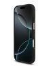 Guess для iPhone 17 чехол PU 4G Big metal logo Gold camera Hard Black