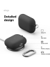 Elago для AirPods Pro 3 чехол Liquid Hybrid Hang case Black