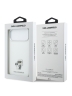 Karl Lagerfeld для iPhone 17 Pro Max чехол Liquid silicone NFT Karl & Choupette Metal pin & Camera Hard White