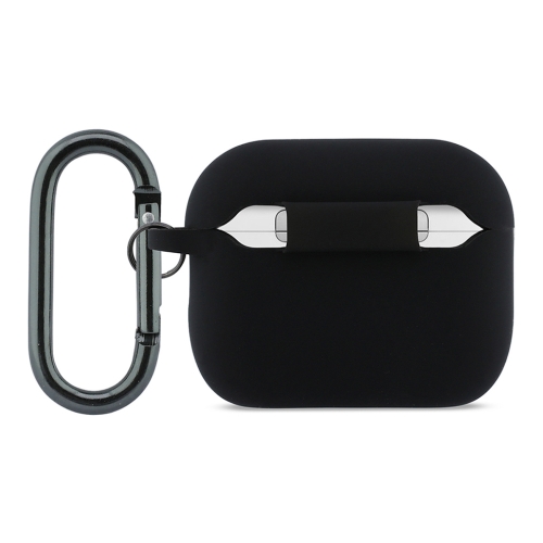 Lacoste для AirPods Pro 3 чехол Liquid silicone Croc Logo Black