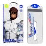 BlueO стекло для iPhone 17 Pro/17/16 Pro, Drop-resistant Eye protection Black (+installerPro)