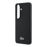 Lacoste для Galaxy S26+ чехол PVC Lacquer Metal logo Hard Black (MagSafe)