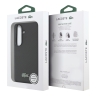 Lacoste для Galaxy S26+ чехол PVC Lacquer Metal logo Hard Black (MagSafe)