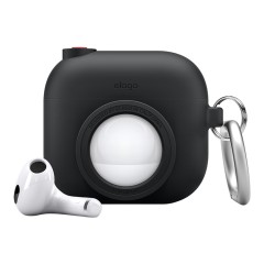 Чехол Elago Unique AT Snarpshot Hang case для AirPods 3 (2021), Black