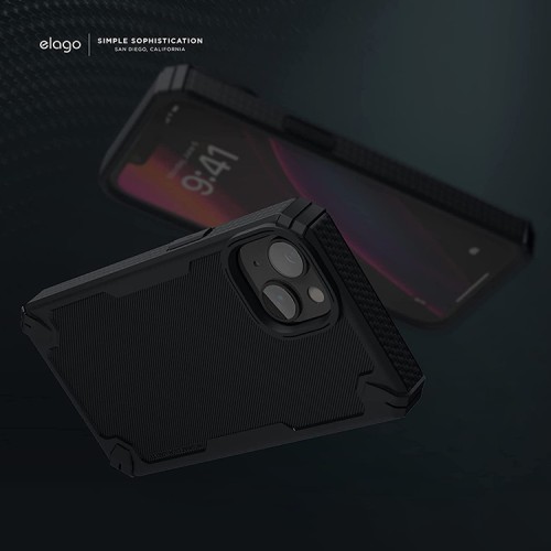 Чехол Elago ARMOR Silicone case для iPhone 14 Plus, черный