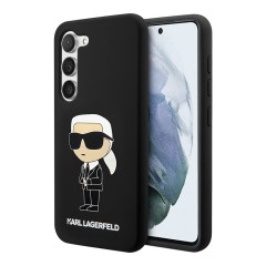 Karl Lagerfeld Liquid silicone NFT Karl Ikonik чехол для Galaxy S23+, черный