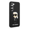 Karl Lagerfeld Liquid silicone NFT Karl Ikonik чехол для Galaxy S23+, черный