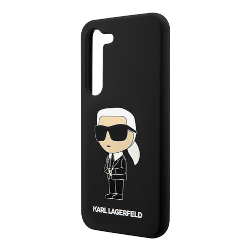 Karl Lagerfeld Liquid silicone NFT Karl Ikonik чехол для Galaxy S23+, черный