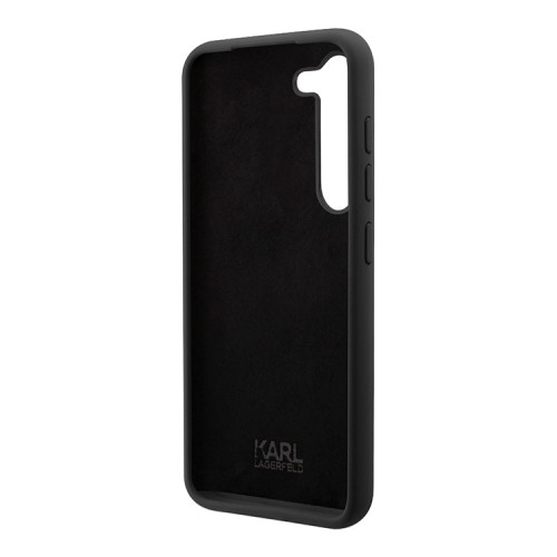 Karl Lagerfeld Liquid silicone NFT Karl Ikonik чехол для Galaxy S23+, черный