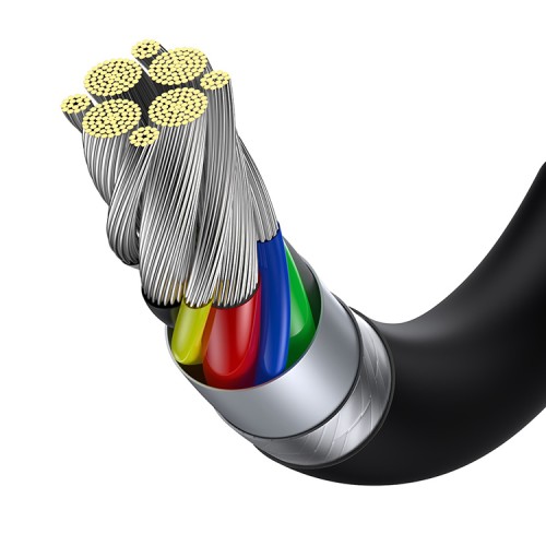 Кабель Baseus Superior Series Fast Charging Data Cable USB-C на USB-C 100W (2 м), черный