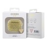 Чехол Guess Diamond Rhinestone with Triangle charm для Airpods 3 (2021), золотой