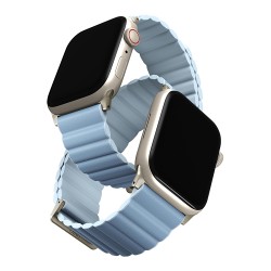 Ремешок Uniq Revix Premium Edition для Apple Watch 38-40-41 mm, Arctic/Soft Blue