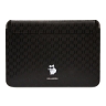 Karl Lagerfeld для ноутбуков 13"/14" чехол Saffiano Sleeve Monogram NFT Choupette Black