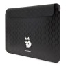 Karl Lagerfeld для ноутбуков 13"/14" чехол Saffiano Sleeve Monogram NFT Choupette Black