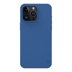 Nillkin для iPhone 15 Pro чехол Frosted Shield Pro Blue