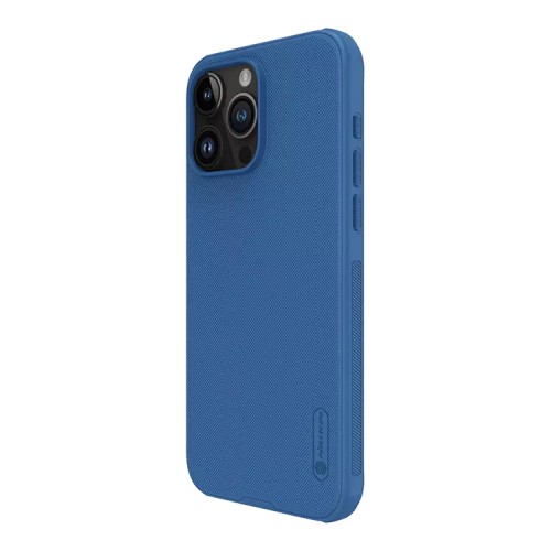 Nillkin для iPhone 15 Pro чехол Frosted Shield Pro Blue