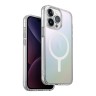 Uniq для iPhone 15 Pro Max чехол Lifepro Xtreme AF Iridescent (MagSafe), матовый-радужный