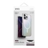 Uniq для iPhone 15 Pro Max чехол Lifepro Xtreme AF Iridescent (MagSafe), матовый-радужный