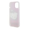 Hello Kitty для iPhone 15 чехол PC/TPU Kitty Head Hard Pink