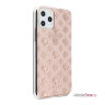 Чехол Guess 4G Peony Hard Glitter для iPhone 11 Pro, розовый