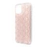 Чехол Guess 4G Peony Hard Glitter для iPhone 11 Pro, розовый