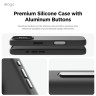 Elago для iPhone 16 Pro Max чехол Soft silicone (Liquid) Black (MagSafe)