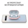 Силиконовый чехол Elago Hang case для Galaxy Buds|Buds+ с карабином, розовый