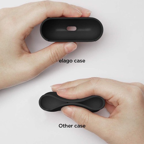 Чехол Elago Liquid case для AirPods Pro, черный