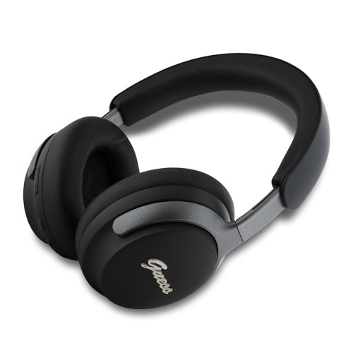 Guess наушники беспроводные накладные Bluetooth Headphones Sound Script Metal Logo ANC/ENC Black