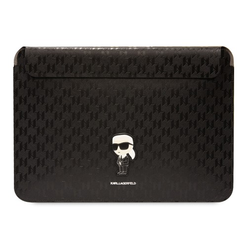 Karl Lagerfeld для ноутбуков 16" чехол Saffiano Sleeve Monogram NFT Karl Ikonik Black