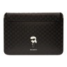 Karl Lagerfeld для ноутбуков 16" чехол Saffiano Sleeve Monogram NFT Karl Ikonik Black
