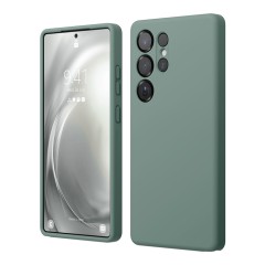 Elago для Galaxy S25 Ultra чехол Soft silicone (Liquid) Midnight Green