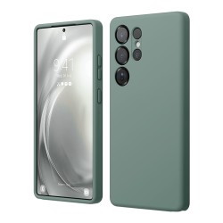 Elago для Galaxy S25 Ultra чехол Soft silicone (Liquid) Midnight Green