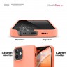 Чехол Elago Soft Silicone для iPhone 12 mini, оранжевый