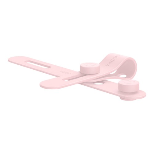 Energea Кабель FLOW USB-C to Lightning MFI C94 PD60W 3A Nanoweave Magnetic tie Pink 1.5m