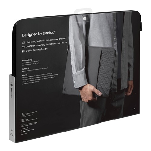 Tomtoc Laptop чехол Voyage-A10 Laptop Sleeve 13" Black