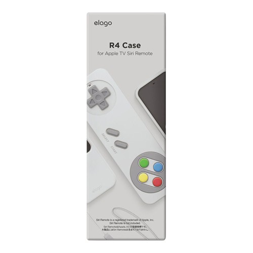 Чехол Elago R4 Retro case для пульта Apple TV (по 2020 г.), серый