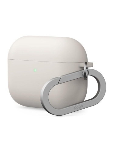 Elago для AirPods Pro 3 чехол Liquid Hybrid Hang case Stone