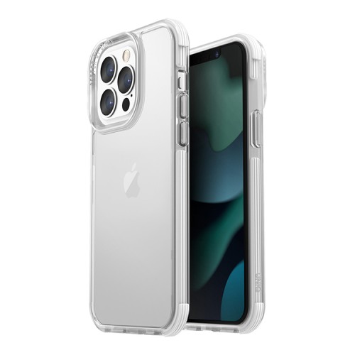Чехол Uniq Combat White для iPhone 13 Pro, прозрачный
