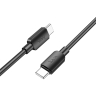 HOCO кабель X96 Hyper PD60W charging data cable Type-C to Type-C (1 метр) Black