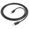 HOCO кабель X96 Hyper PD60W charging data cable Type-C to Type-C (1 метр) Black