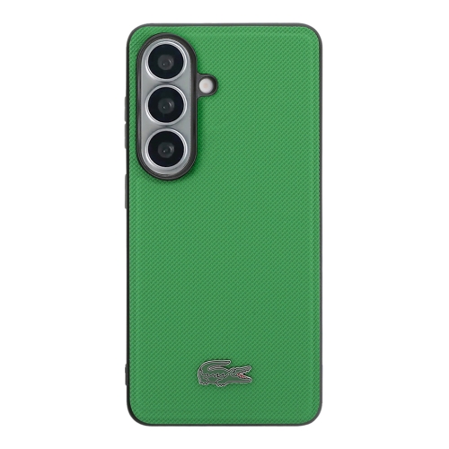 Lacoste для Galaxy S26+ чехол PVC Lacquer Metal logo Hard Green (MagSafe)
