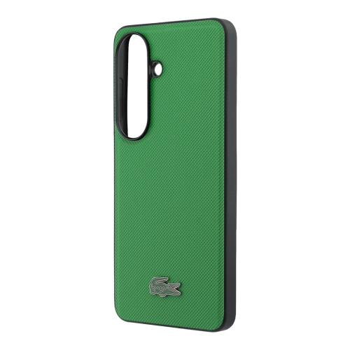 Lacoste для Galaxy S26+ чехол PVC Lacquer Metal logo Hard Green (MagSafe)