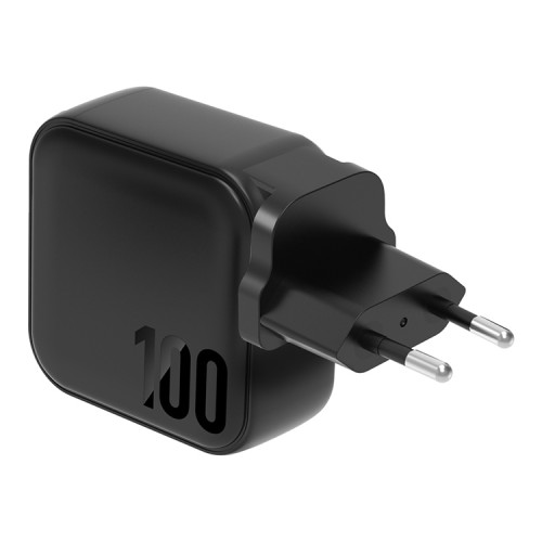 Сетевое зарядное EnergEA Travelite Gan100 3*USB-C PD/PPS + USB-A QC3.0 100W