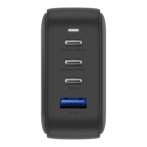 Сетевое зарядное EnergEA Travelite Gan100 3*USB-C PD/PPS + USB-A QC3.0 100W