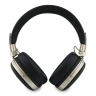 Guess наушники беспроводные накладные Bluetooth HP ENC Flat Grained PU Triangle Metal Logo Black